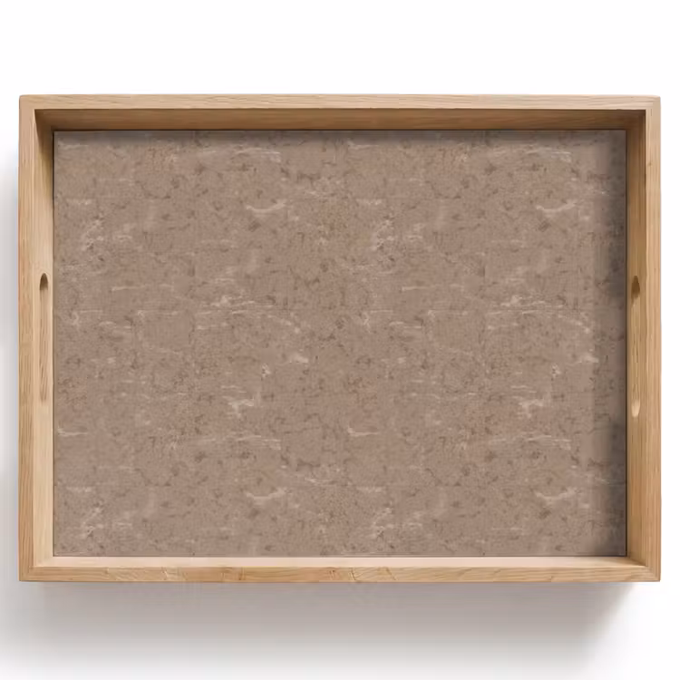 Patroon - Kalksteen - Beige Dienblad Rechthoek middel 911 -z3d_shopping