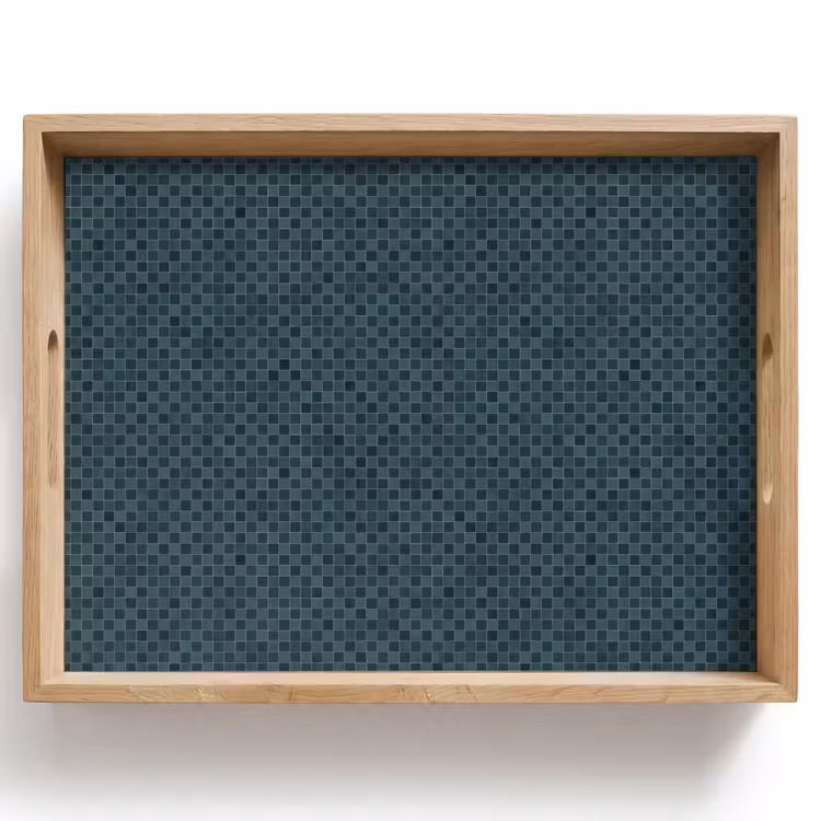 Patroon - Mozaïek - Groen Dienblad Rechthoek middel 911 -z3d_shopping