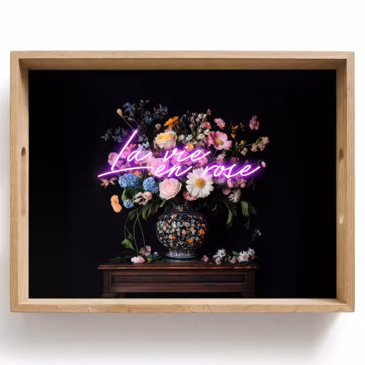 Neon - Vaas - Bloemen Dienblad Rechthoek middel -z3d_shopping