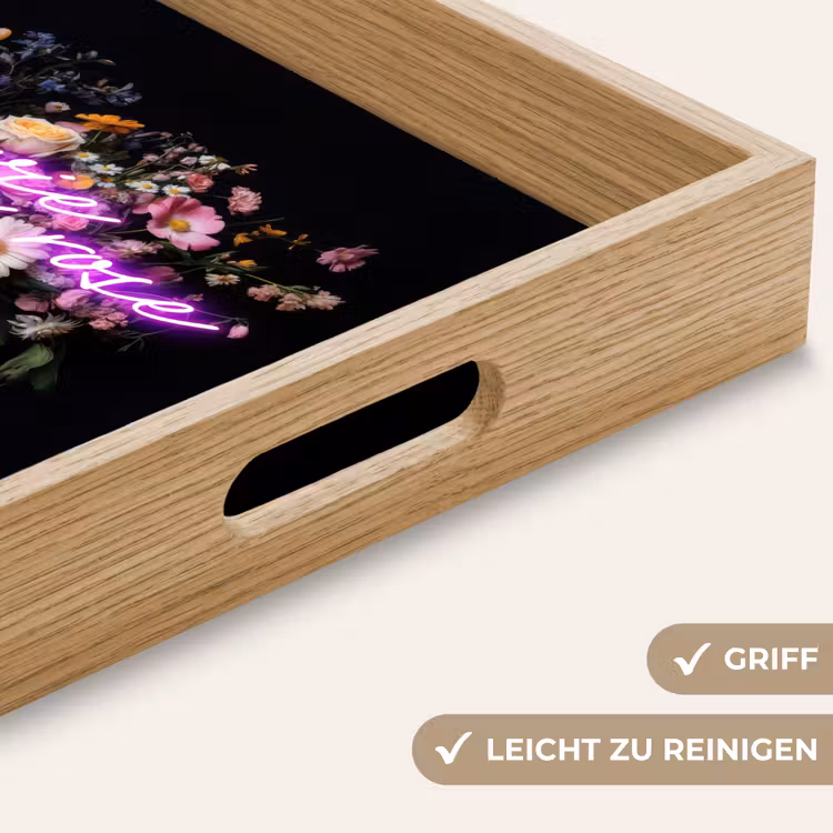 Neon - Vaas - Bloemen Dienblad Rechthoek middel -USP_HandgreepDE