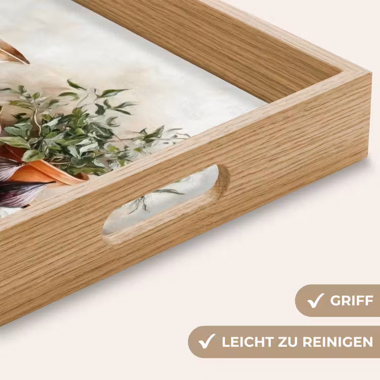 Fruit - Kruiden - Landelijk Dienblad Rechthoek middel -USP_HandgreepDE