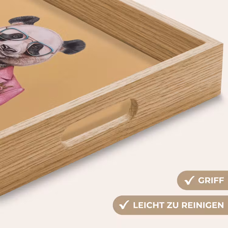 Panda - Pak - Zonnebril - Blauw Dienblad Rechthoek middel -USP_HandgreepDE