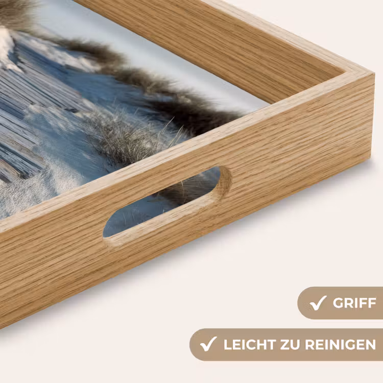 Pad - Planken - Duinen - Gras Dienblad Rechthoek middel -USP_HandgreepDE