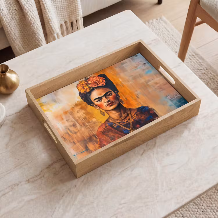 Portret - Sieraden - Schilderachtig Dienblad Rechthoek middel -sfeer1