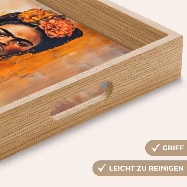 Portret - Sieraden - Schilderachtig Dienblad Rechthoek middel -USP_HandgreepDE