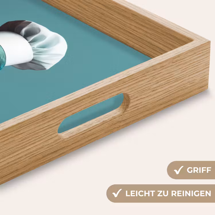 Parkiet - Vogel - Koksmuts - Cute Dienblad Rechthoek middel -USP_HandgreepDE