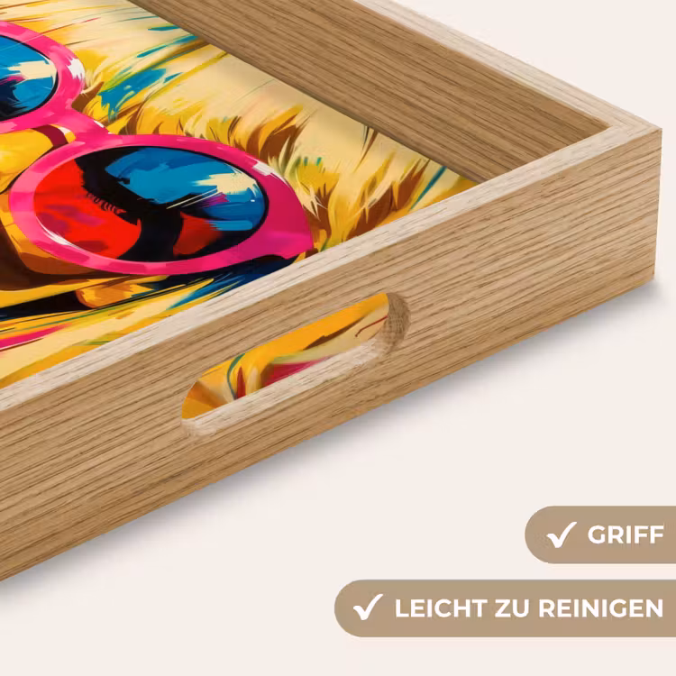 Zonnebril - Roze - Vrouw - Rietje Dienblad Rechthoek middel -USP_HandgreepDE