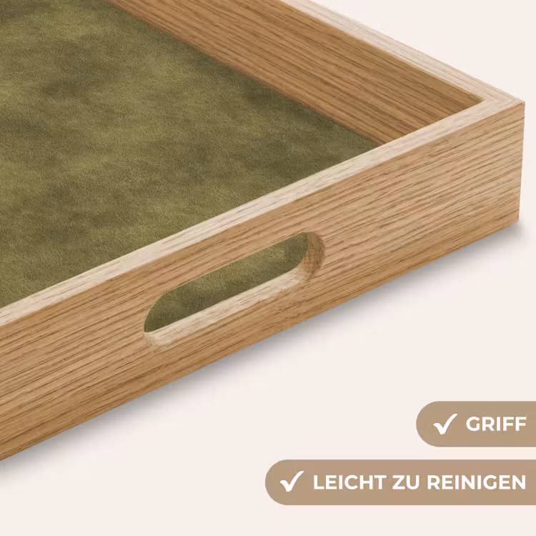 Textuur - Abstract - Groen Dienblad Rechthoek middel 911 -USP_HandgreepDE