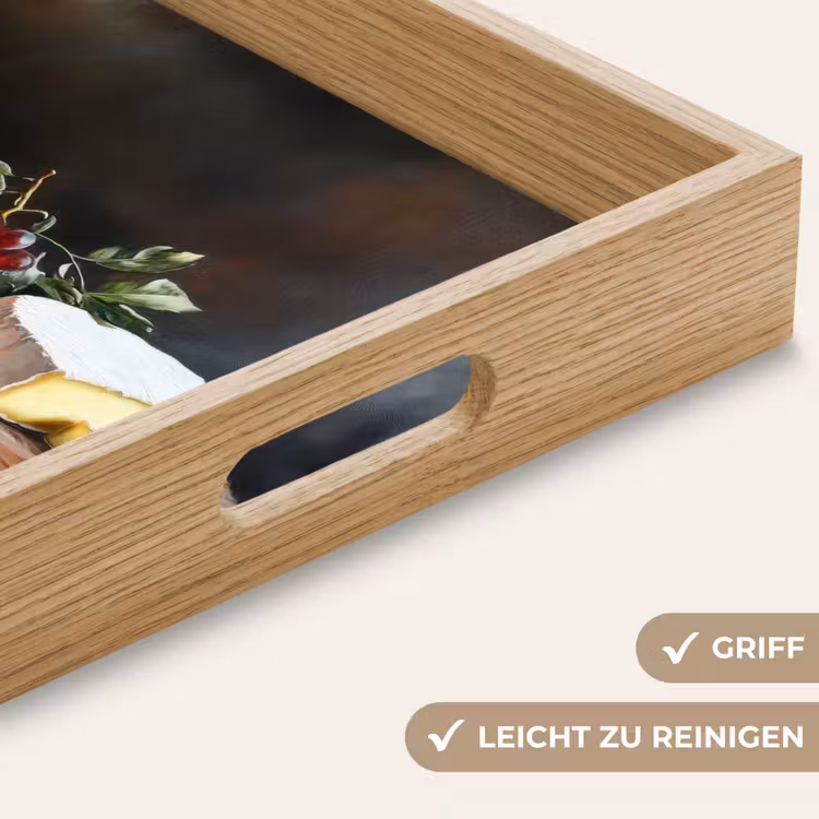 Borrelplank - Stilleven - Vintage Dienblad Rechthoek middel -USP_HandgreepDE
