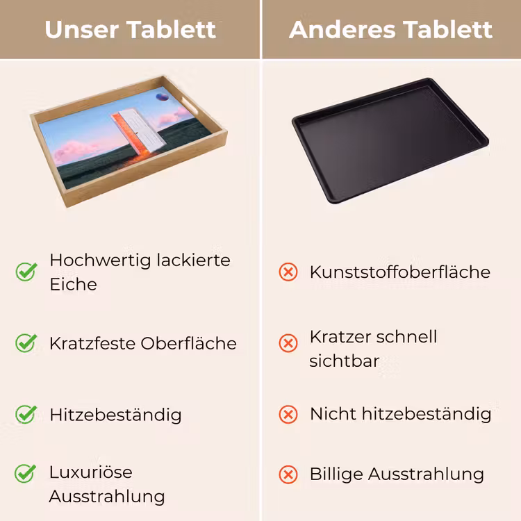 Tablett - Tür – Fantasie – Raum - Deur - Fantasie - Ruimte Dienblad Rechthoek middel