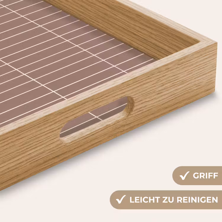 Verticaal - Wandtegel - Terracotta Dienblad Rechthoek middel 911 -USP_HandgreepDE