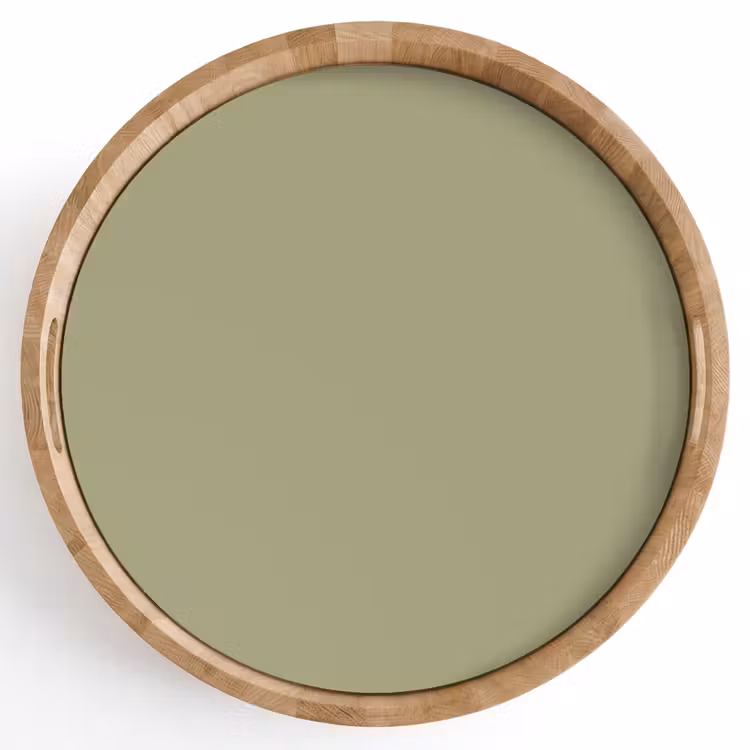 Vintage - Sage - Groen Dienblad Rond middel 914 -z3d_shopping
