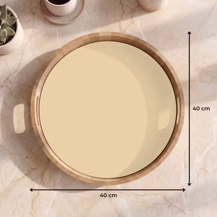 Desert - Sand - Nude Dienblad Rond middel 914 -USP_Formaat