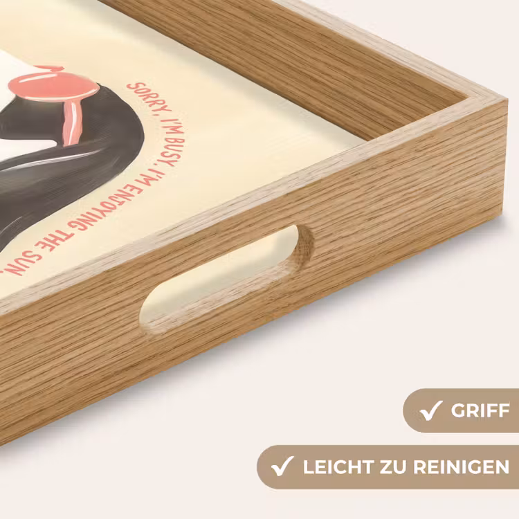 Quote - Hond - Zonnebril Dienblad Rechthoek middel -USP_HandgreepDE