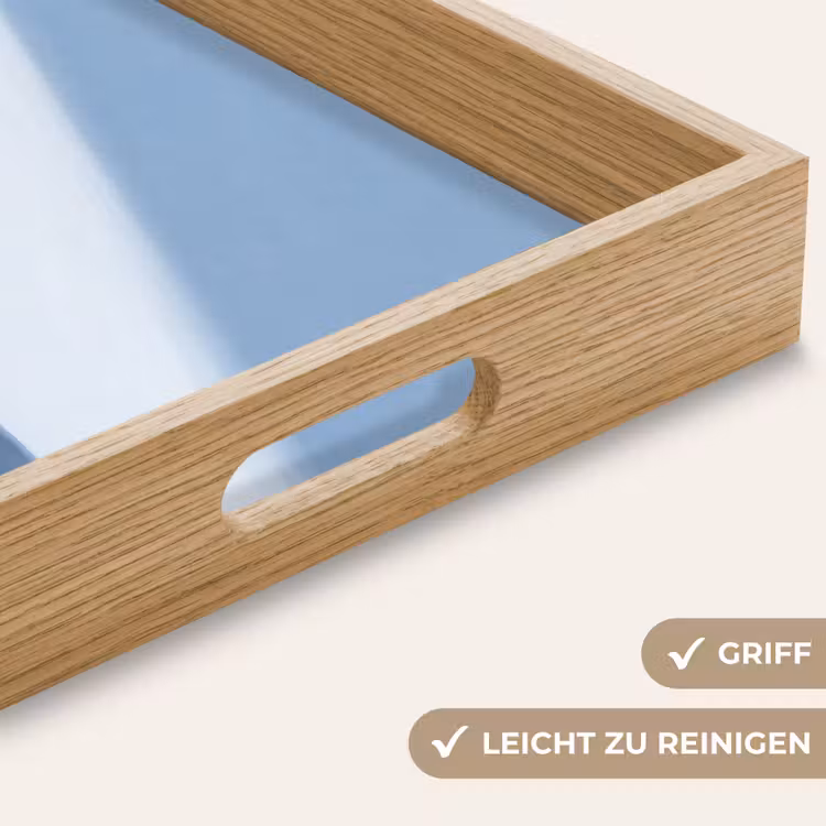 Tablett - Zitronen – Obst – Gelb - Citroenen - Fruit - Geel Dienblad Rechthoek middel