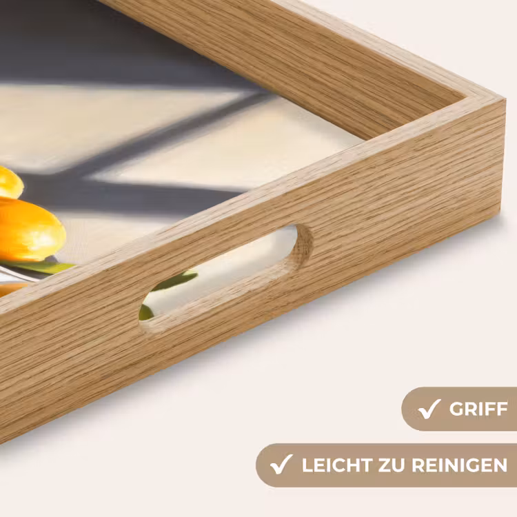 Citroenen - Stilleven - Geel Dienblad Rechthoek middel -USP_HandgreepDE