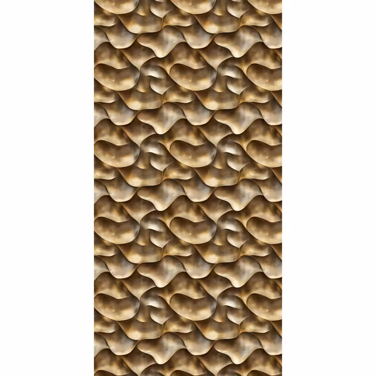 Abstract - Antiek - Goud Behang Vlies klein 1076 -3d_website