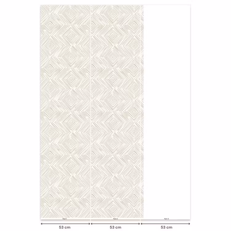 Abstract - Ruiten - Beige Behang Vlies klein 1076 -USP_banen