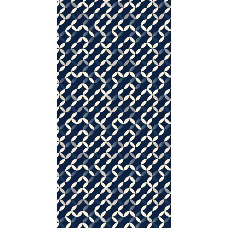 Abstract - Patroon - Blauw Behang Vlies klein 1076 -3d_website