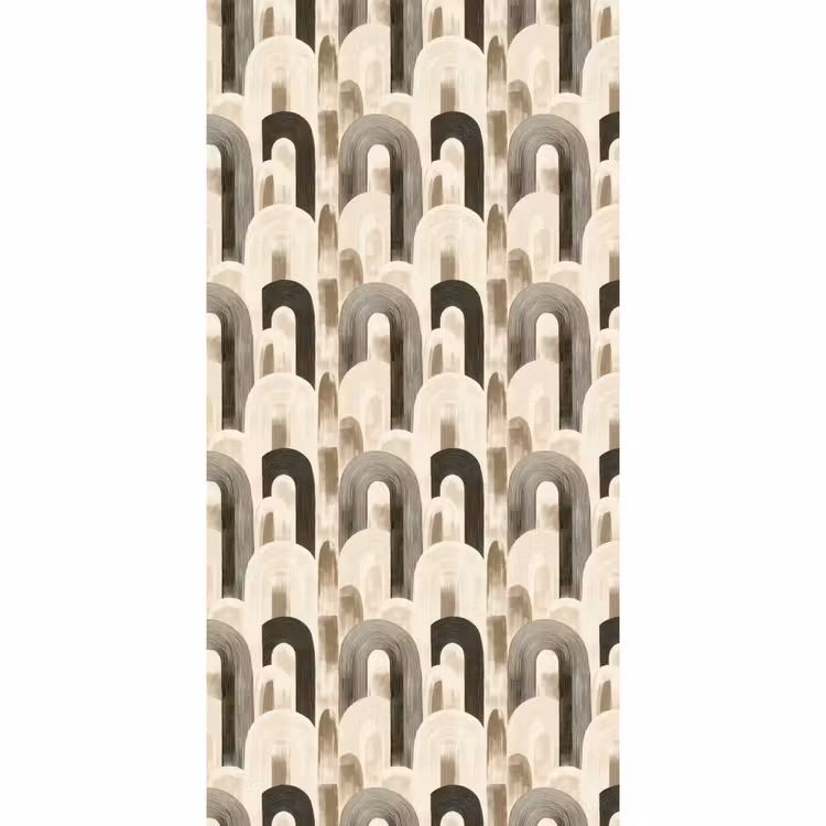 Abstract - Patroon - Bogen Behang Vlies klein 1076 -3d_website