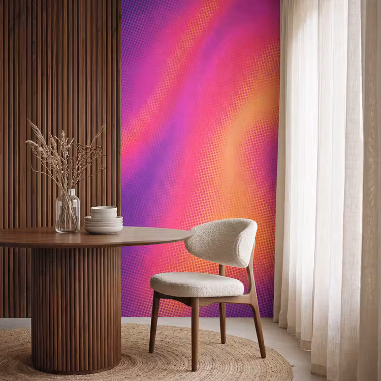 Abstract - Patroon - Kleurverloop Behang Vlies klein -sfeer1