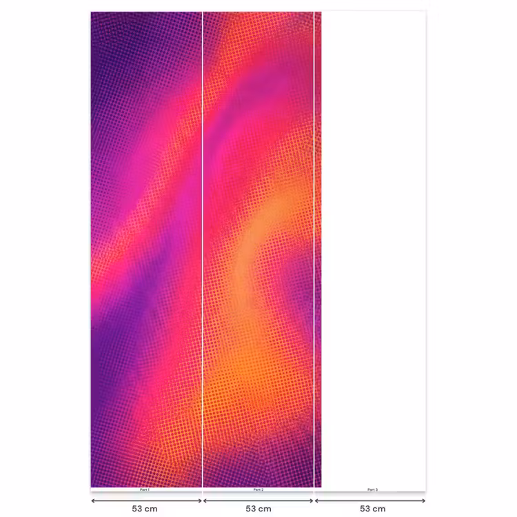 Abstract - Patroon - Kleurverloop Behang Vlies klein -USP_banen