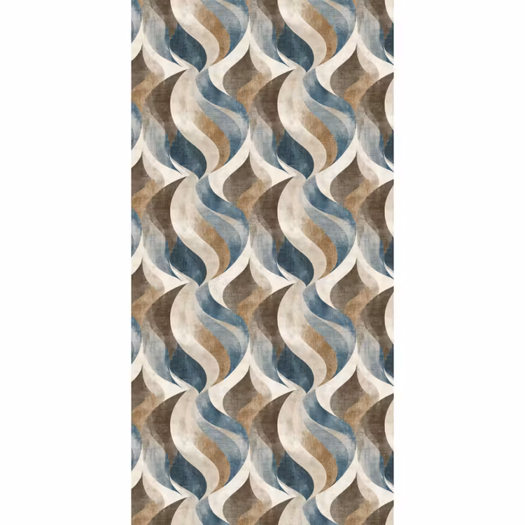 Abstract - Golven - Kleurrijk Behang Vlies klein 1076 -3d_website