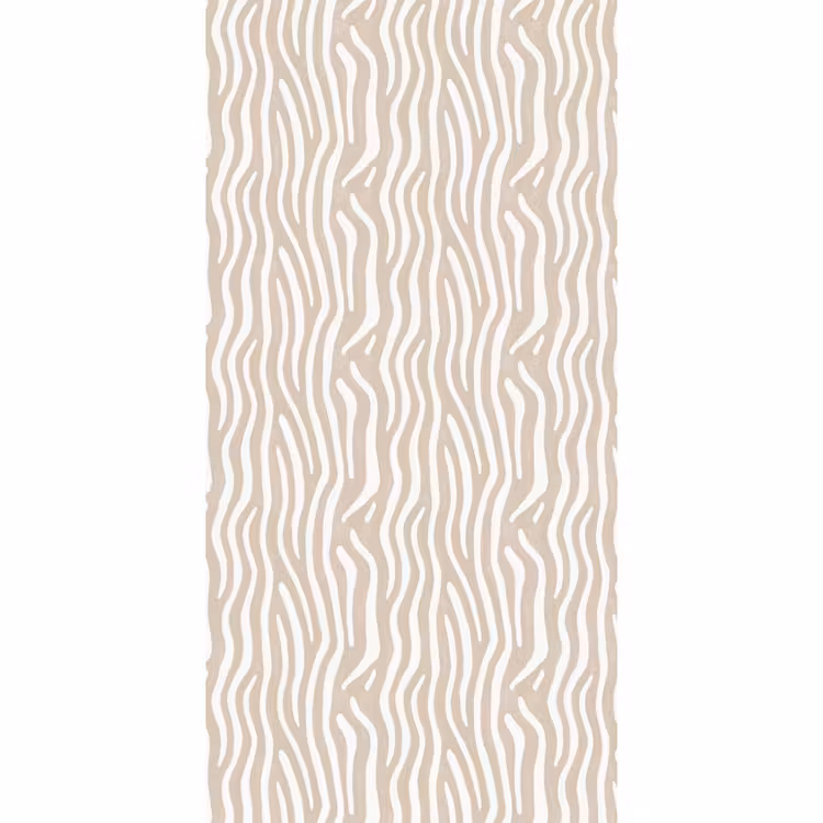 Abstract - Zebra - Beige Behang Vlies klein 1076 -3d_website