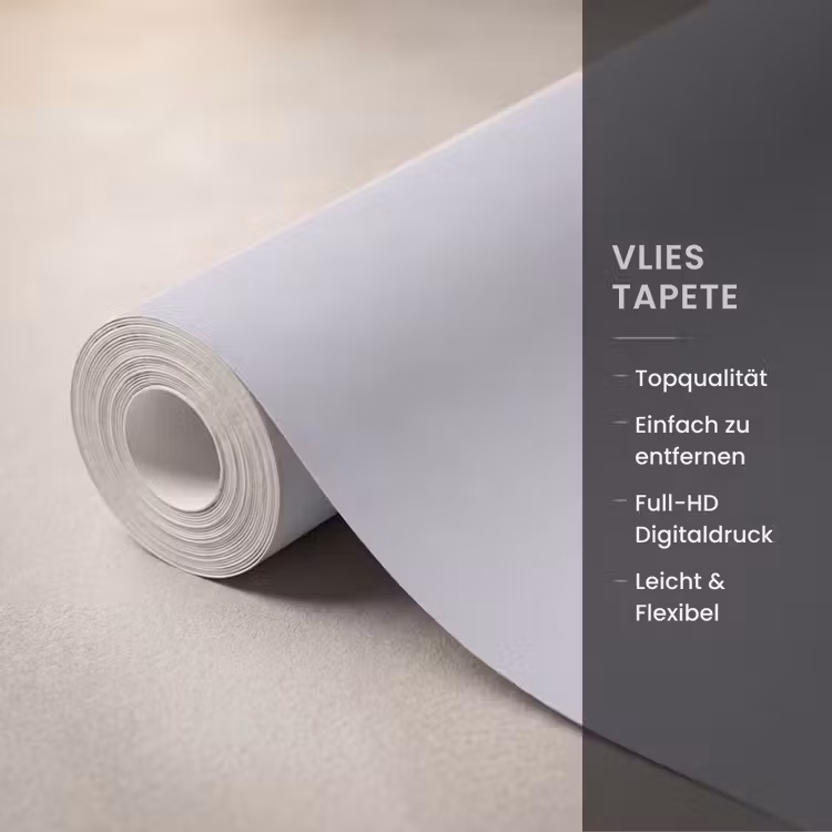 Appel - Blauw - Klassiek Behang Vlies klein -USP_closeupDE