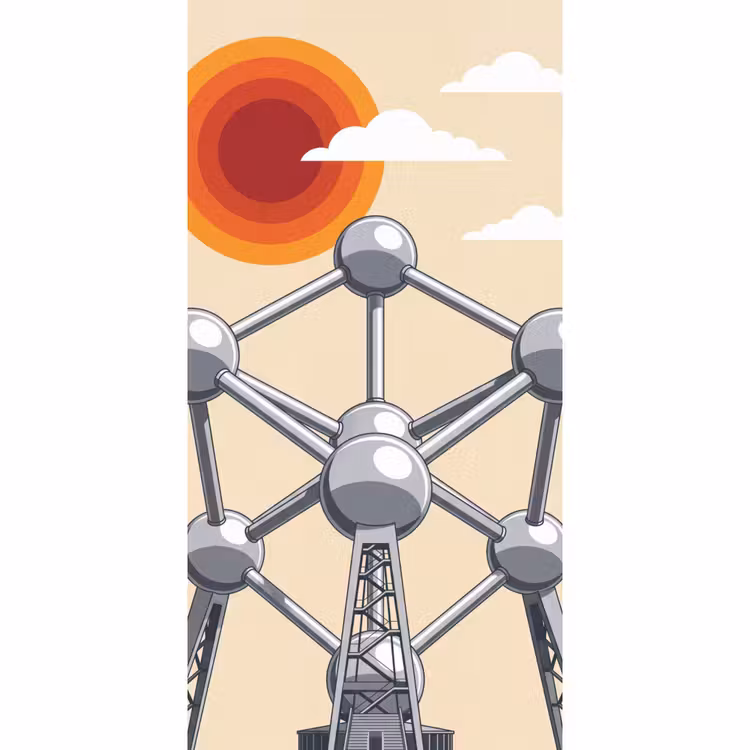 Architectuur - Geometrie - Stad - Modern - Grijs Behang Vlies klein -3d_website