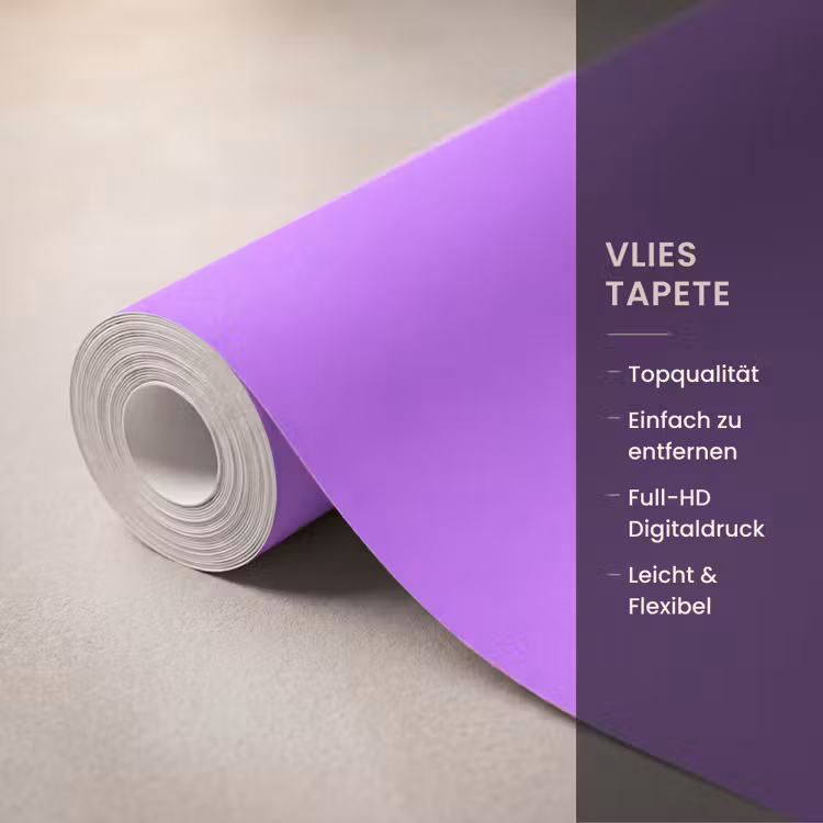 Architectuur - Colosseum - Rome - Minimalistisch - Paars Behang Vlies klein -USP_closeupDE