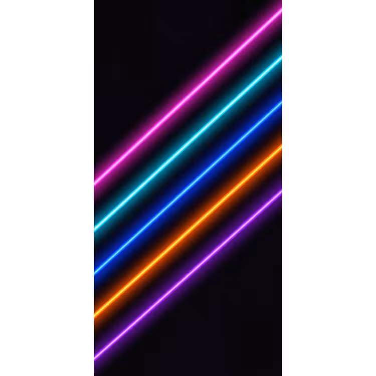 Esthetiek - Retro - Neon Behang Vlies klein -3d_website