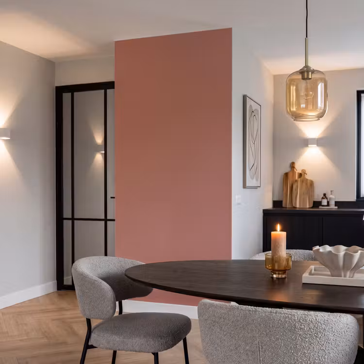 Baked - Earth - Oranje Behang Vlies klein 1076 -sfeer3