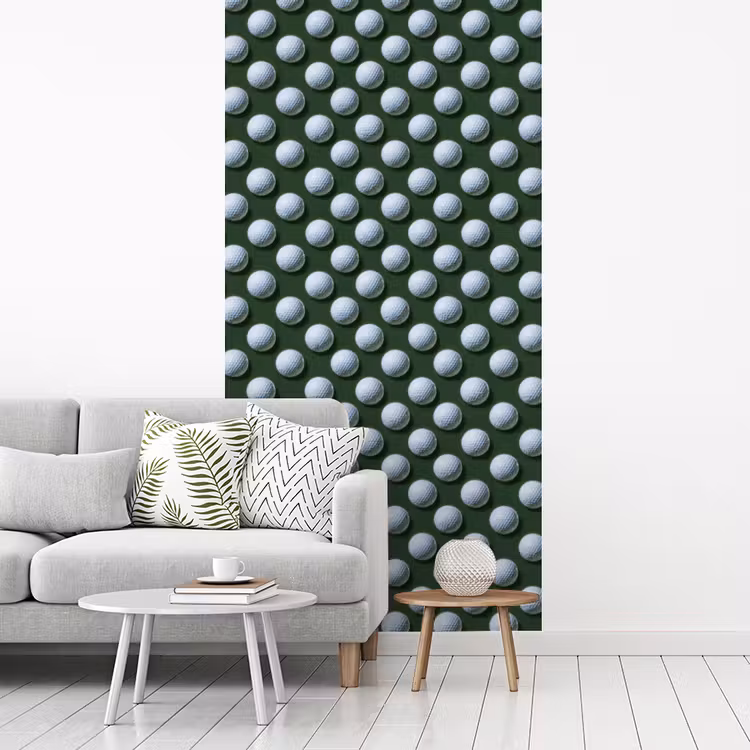 Ballen - Golf - Groen fotobehang vinyl groot 64 -woonkamer