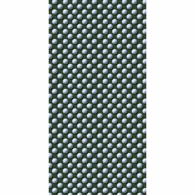 Ballen - Golf - Groen Behang Vlies klein 1076 -3d_website