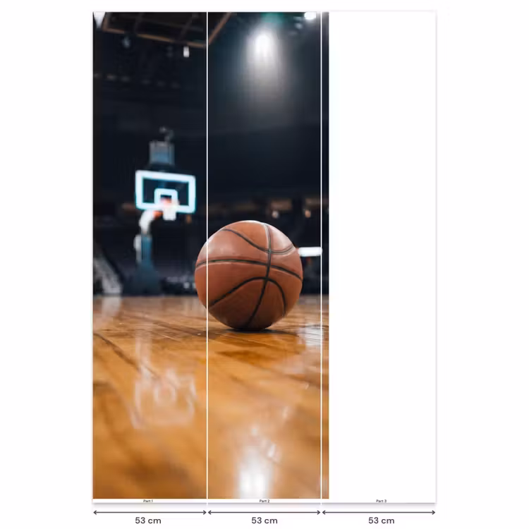 Basketbal - Arena - Sport Behang Vlies klein -USP_banen
