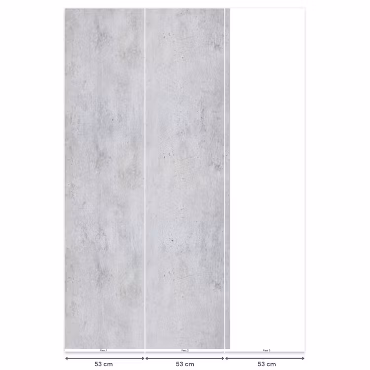 Beton - Textuur - Achtergrond - Grijs - Industrieel Behang Vlies klein -USP_banen