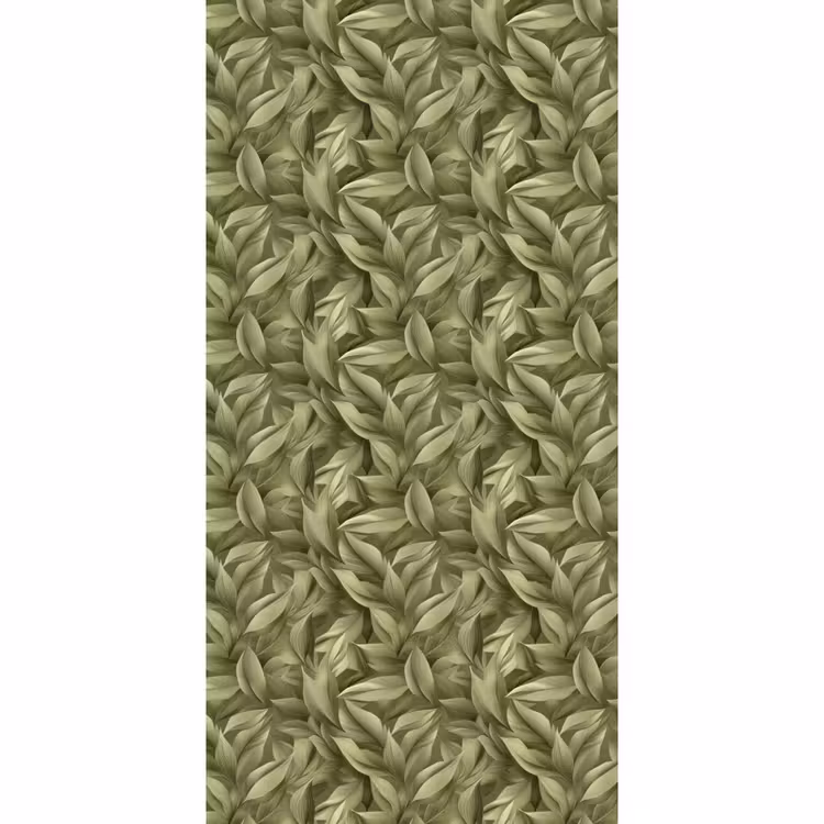 Bladeren - Modern - Groen Behang Vlies klein 1076 -3d_website