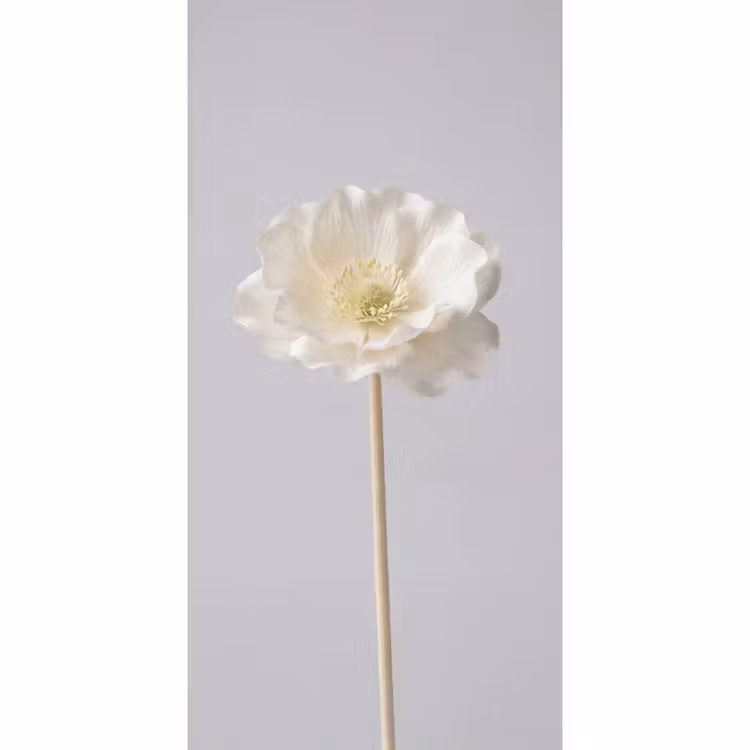 Bloem - Minimalistisch -Wit Behang Vlies klein -3d_website