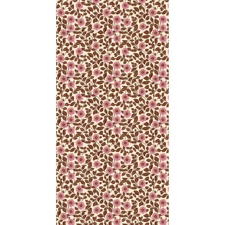 Bloemen - Bladeren - Kleurrijk Behang Vlies klein 1076 -3d_website