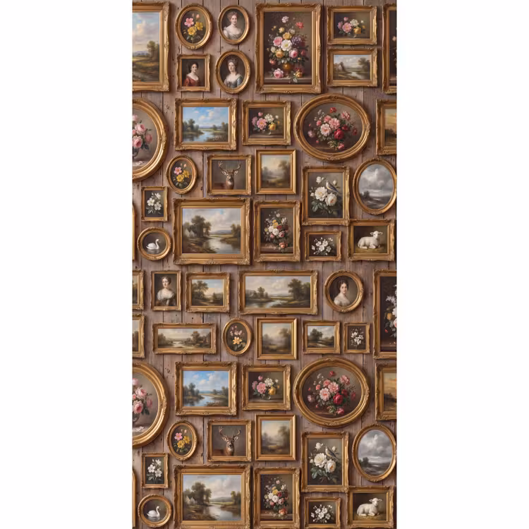Bloemen - Rozen - Klassiek - Vaas - Kleurrijk Behang Vlies klein -3d_website
