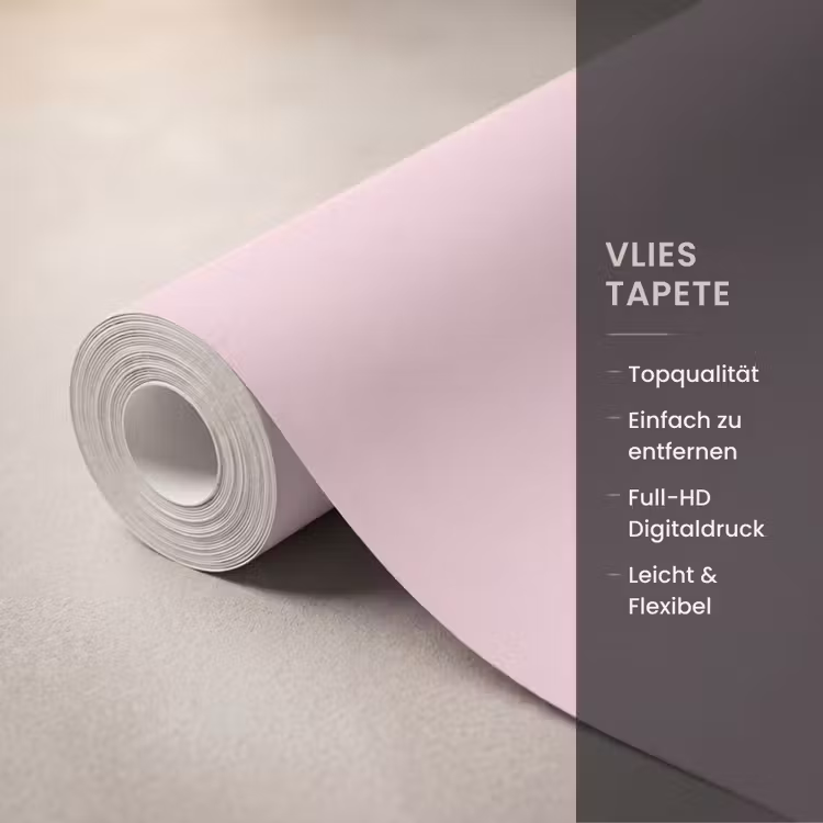 Blush - Pink - Roze Behang Vlies klein 1076 -USP_closeupDE