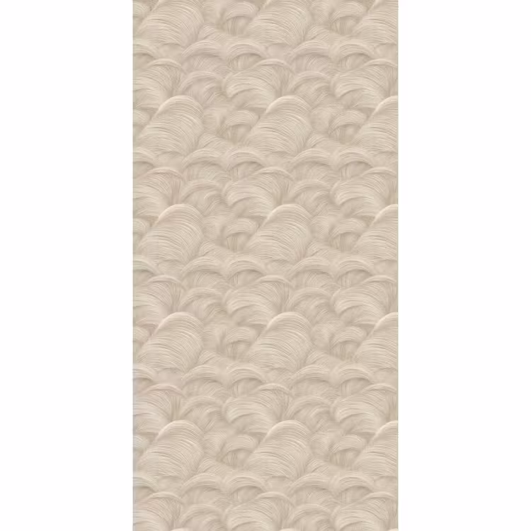 Bogen - Patroon - Beige Behang Vlies klein 1076 -3d_website