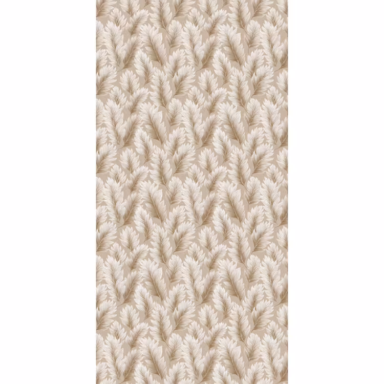 Botanisch - Patroon - Beige Behang Vlies klein 1076 -3d_website