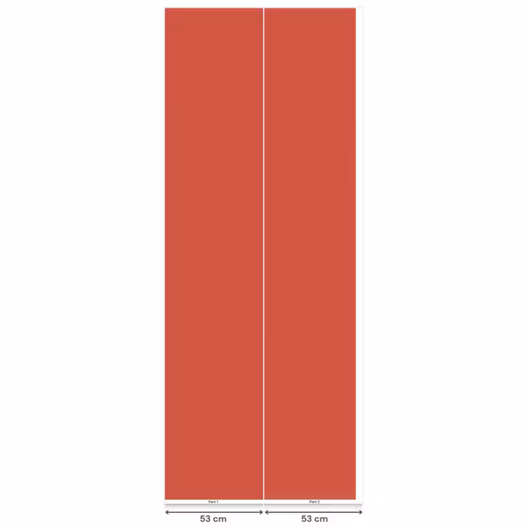 Brick - Red - Rood Behang Vlies klein 1076 -USP_banen