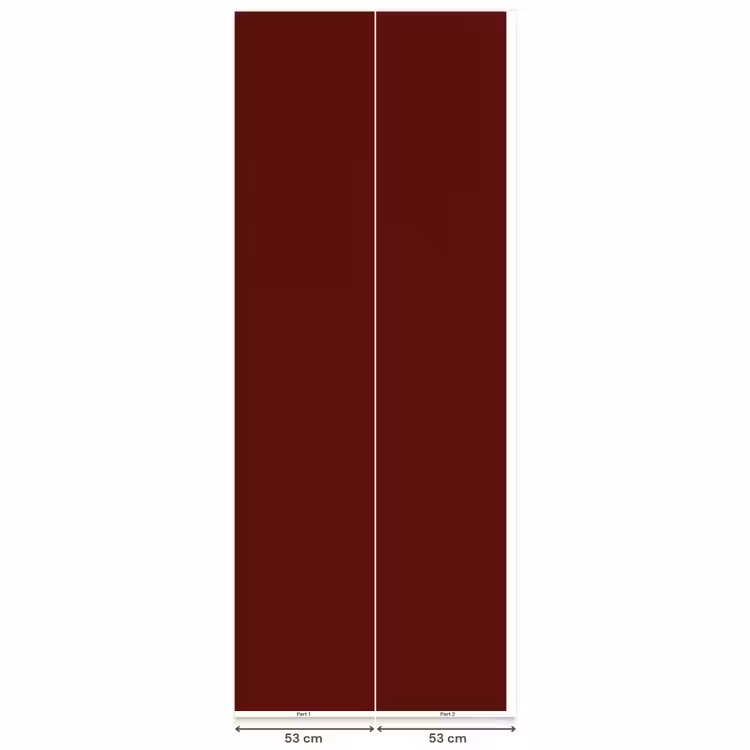 Burnt - Mahogany - Rood Behang Vlies klein 1076 -USP_banen