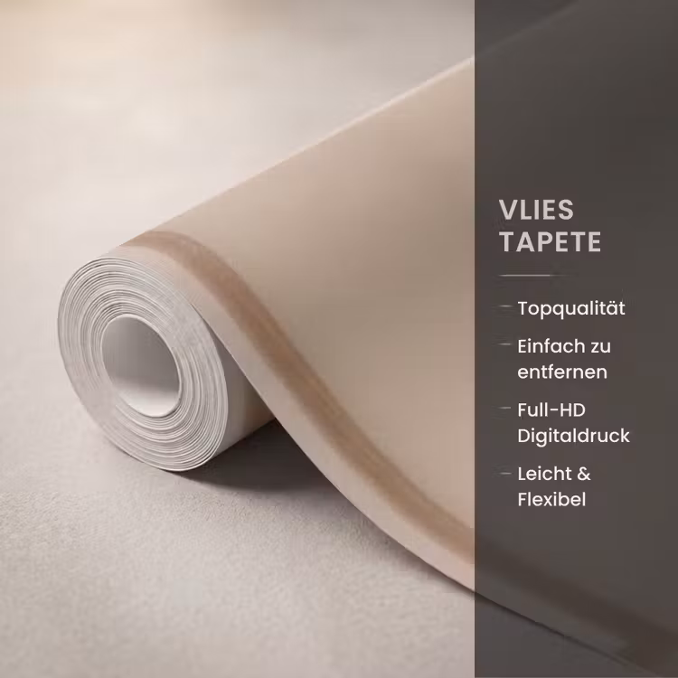 Champagne - Bed - Bubbels Behang Vlies klein -USP_closeupDE