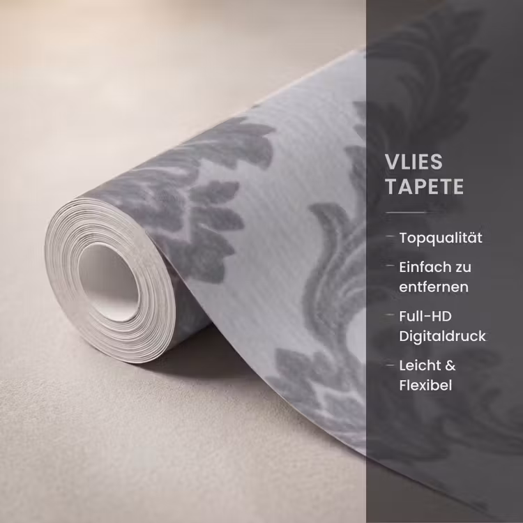Chic - Vrouw - Zwart - Wit Behang Vlies klein -USP_closeupDE
