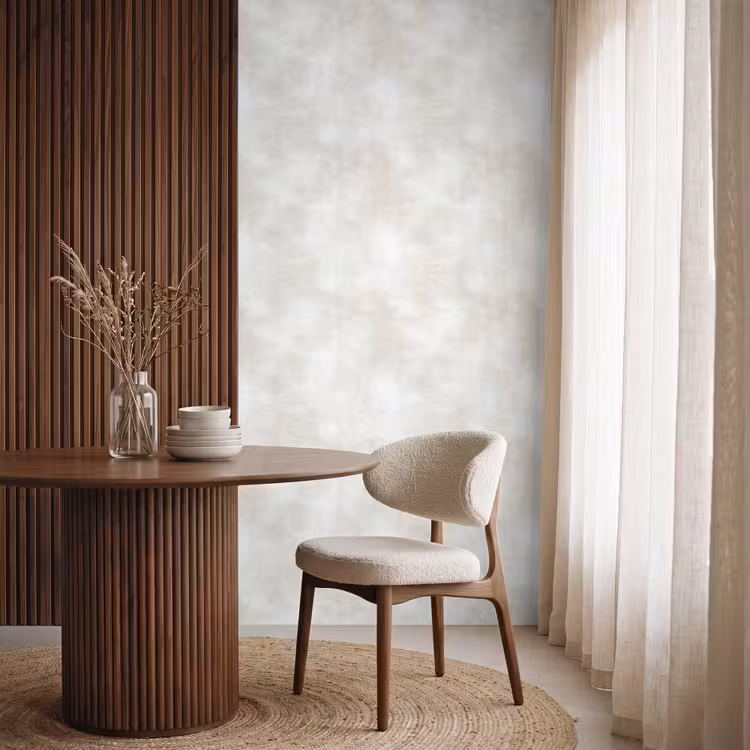 Subtiel - Structuur - Beige Behang Vlies klein 1076 -sfeer1