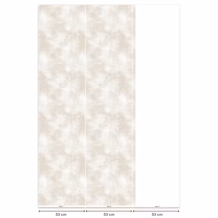 Subtiel - Structuur - Beige Behang Vlies klein 1076 -USP_banen